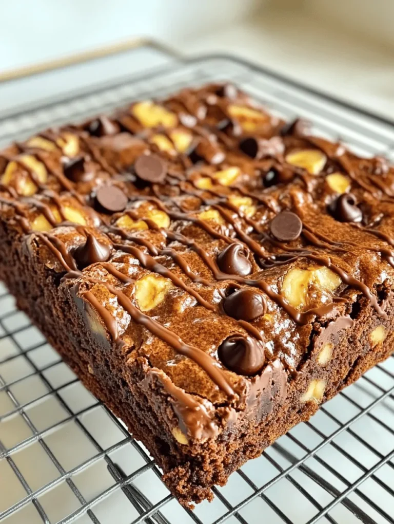 The magic of Banana Bread Brownies lies in their carefully selected ingredients. Each component plays a crucial role in achieving the perfect texture and flavor. Let’s take a closer look at what you’ll need: