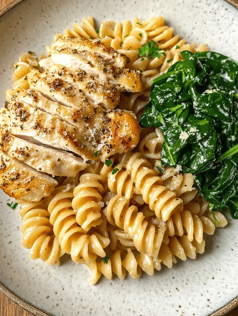To create this mouthwatering Creamy Garlic Butter Chicken & Rotini in Parmesan Sauce, it’s essential to understand the key ingredients that give the dish its unique character. Each component plays a vital role in developing the flavors and textures that make this meal so enjoyable.