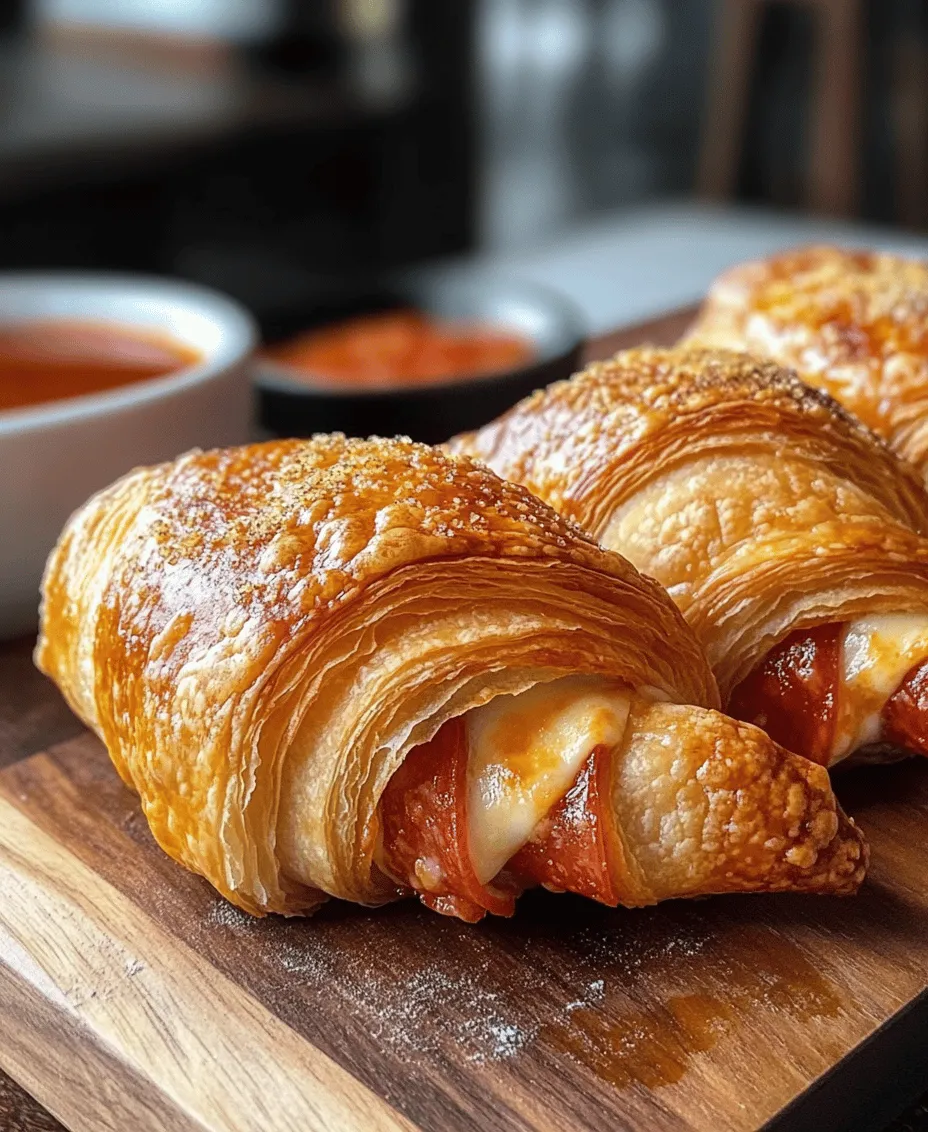 Before we dive into the preparation, let’s take a closer look at the essential ingredients that come together to create this mouthwatering snack. Each component plays a crucial role in delivering the flavor and texture that make Mozzarella Pepperoni Croissant Rolls so enticing.
