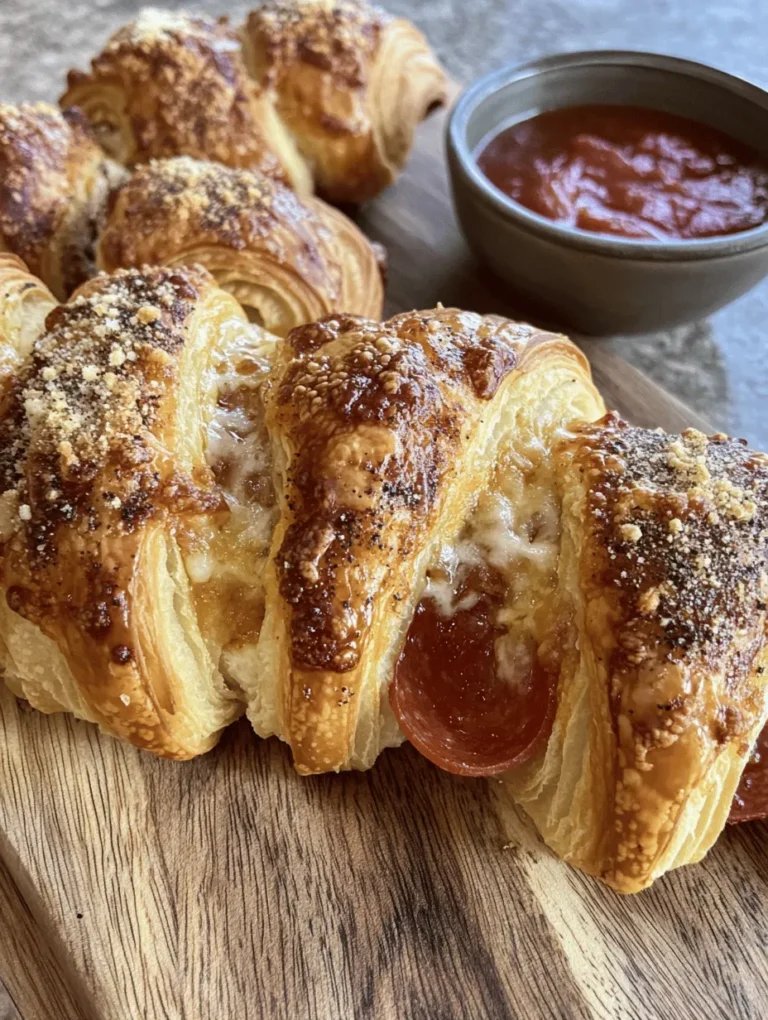 Before we dive into the preparation, let’s take a closer look at the essential ingredients that come together to create this mouthwatering snack. Each component plays a crucial role in delivering the flavor and texture that make Mozzarella Pepperoni Croissant Rolls so enticing.