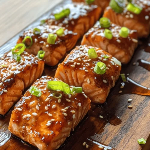 Salmon has long been celebrated as a nutritious and delicious protein source, making it a staple in many cuisines around the world. Known for its rich flavor and buttery texture, this fish is not only a culinary delight but also a powerhouse of health benefits. With its versatility, salmon can be grilled, baked, poached, or even enjoyed raw in sushi. However, if you're looking for an easy-to-make dish that combines delectable taste with a satisfying crunch, look no further than crispy honey garlic salmon bites.