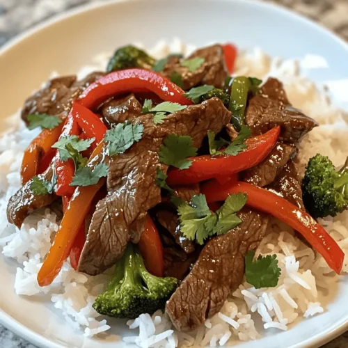 Savory Beef with Oyster Sauce is a delightful dish that beautifully combines tender beef sirloin with a vibrant array of vegetables, all enveloped in a rich, flavorful oyster sauce. This recipe is not only quick and easy to prepare, making it an ideal choice for weeknight dinners, but it also offers a balanced mix of protein, fiber, and essential nutrients that nourish the body. Whether you're looking to impress guests or simply want a comforting meal for your family, this dish is sure to become a favorite.