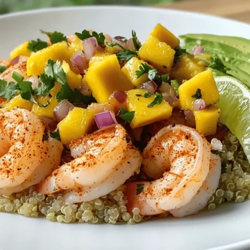 In the world of culinary delights, few dishes offer the vibrant flavors and healthy ingredients found in Shrimp and Avocado Bowls with Mango Salsa & Lime-Chili Sauce. This recipe is a perfect blend of fresh seafood, creamy avocado, and zesty mango salsa, creating a satisfying and nutritious meal. Whether you are looking to impress guests or simply enjoy a quick and delicious dinner, this dish delivers on both taste and presentation.