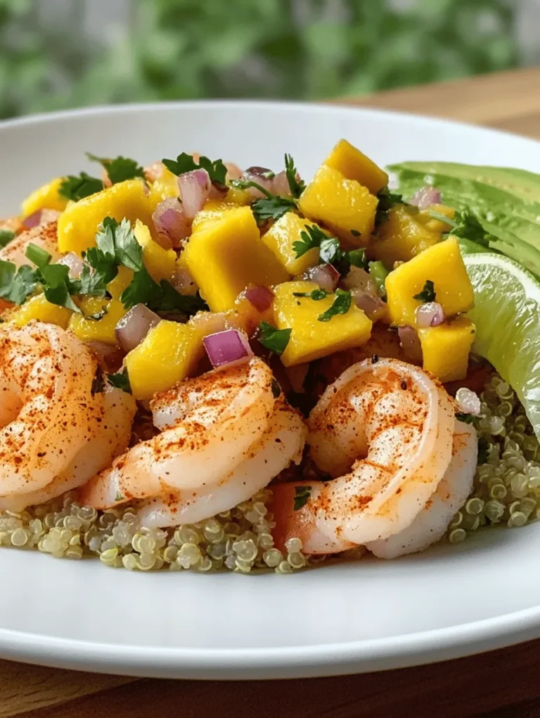 In the world of culinary delights, few dishes offer the vibrant flavors and healthy ingredients found in Shrimp and Avocado Bowls with Mango Salsa & Lime-Chili Sauce. This recipe is a perfect blend of fresh seafood, creamy avocado, and zesty mango salsa, creating a satisfying and nutritious meal. Whether you are looking to impress guests or simply enjoy a quick and delicious dinner, this dish delivers on both taste and presentation.