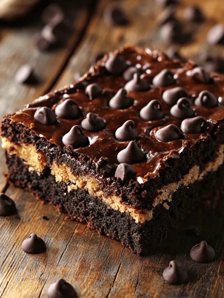 Browkies are a creative hybrid dessert that seamlessly combines the rich, chocolatey goodness of brownies with the comforting chewiness of cookies. The beauty of browkies lies in their dual nature; they offer the best of both worlds, allowing dessert lovers to relish the fudgy texture of brownies while enjoying the crisp edges and soft centers typical of cookies. This makes them an excellent choice for gatherings, as they cater to a range of tastes and preferences.