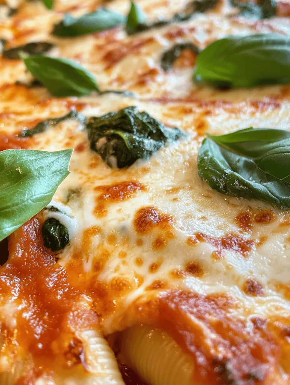 Stuffed pasta dishes are a timeless favorite that has captured the hearts and taste buds of food lovers across the globe. The combination of tender pasta enveloping a rich and flavorful filling is undeniably appealing. Among the many variations, Easy Spinach and Ricotta Stuffed Shells stand out as a delightful blend of creamy ricotta cheese, nutrient-packed spinach, and savory seasonings. This dish beautifully marries flavors and textures, making it a versatile choice for any occasion.