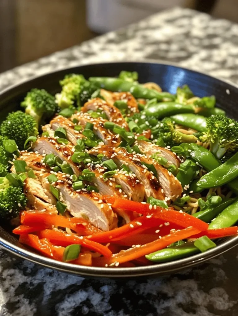 In today's fast-paced world, finding a delicious yet quick meal can feel like an uphill battle. When you’re juggling work, family, and life’s many commitments, the last thing you want to do is spend hours in the kitchen. Enter the Sizzling Chicken Ramen Stir Fry, a delightful fusion of flavors that not only satisfies hunger but also pleases the palate. This dish combines the comfort of ramen noodles with the vibrant freshness of stir-fried vegetables and tender chicken, making it an ideal option for a busy weeknight dinner or a leisurely weekend meal.