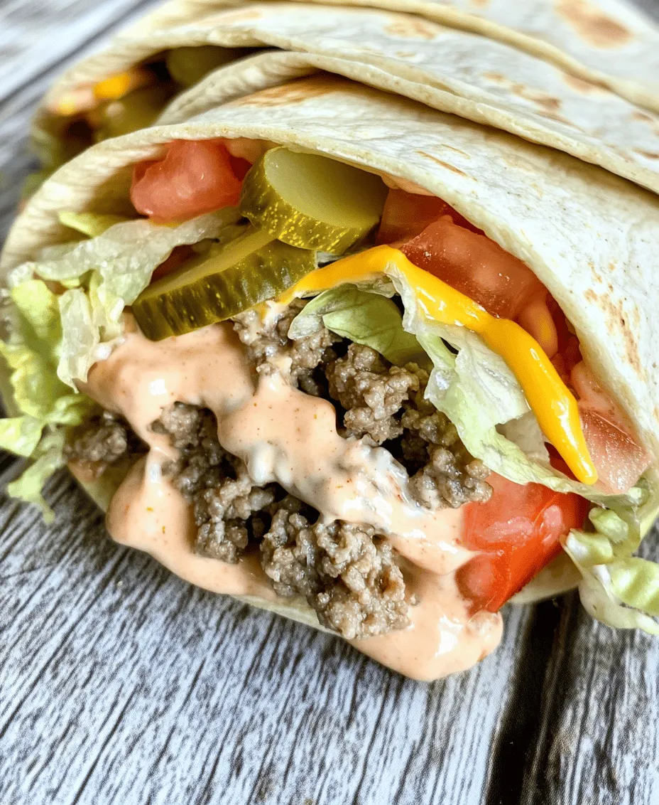 One of the standout features of Big Mac Wraps is their convenience. Unlike traditional burgers, which can be messy and cumbersome to eat, wraps offer a streamlined option that’s easy to hold and devour on the go. This makes them an ideal choice for busy weeknights, picnics, or even meal prep for lunches throughout the week.