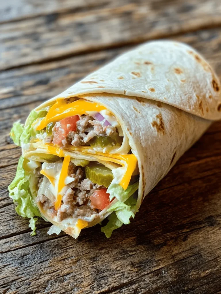 One of the standout features of Big Mac Wraps is their convenience. Unlike traditional burgers, which can be messy and cumbersome to eat, wraps offer a streamlined option that’s easy to hold and devour on the go. This makes them an ideal choice for busy weeknights, picnics, or even meal prep for lunches throughout the week.