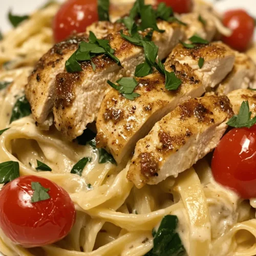 When it comes to quick and satisfying meals, few dishes can rival the allure of Creamy Cajun Chicken Pasta. This delightful recipe brings together the rich, comforting essence of pasta with the bold and spicy flavors of Cajun cuisine, creating a dish that's not only satisfying but also bursting with character. It’s perfect for busy weeknights when you want something delicious without spending hours in the kitchen. The creamy sauce envelops tender chicken and perfectly cooked fettuccine, making every bite a comforting experience.