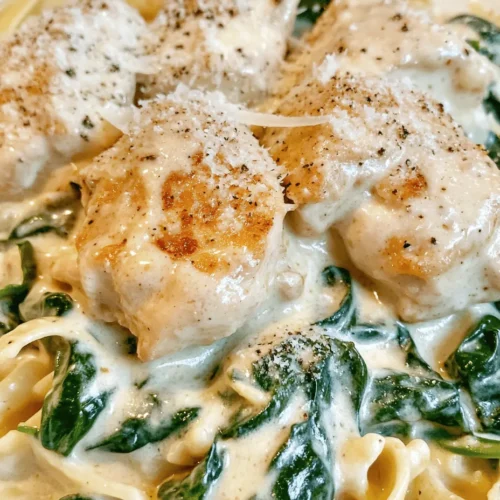 In today's fast-paced world, weeknight dinners can often feel rushed and uninspired, leaving many home cooks searching for quick meals that lack excitement. However, comfort food has the remarkable ability to transform your evening routine into a delightful culinary experience. One such dish that embodies the essence of comfort food is Creamy Garlic Chicken & Spinach. This satisfying meal beautifully combines the rich, aromatic flavors of garlic and creamy sauce with tender chicken and vibrant spinach, making it an irresistible choice for any night of the week.