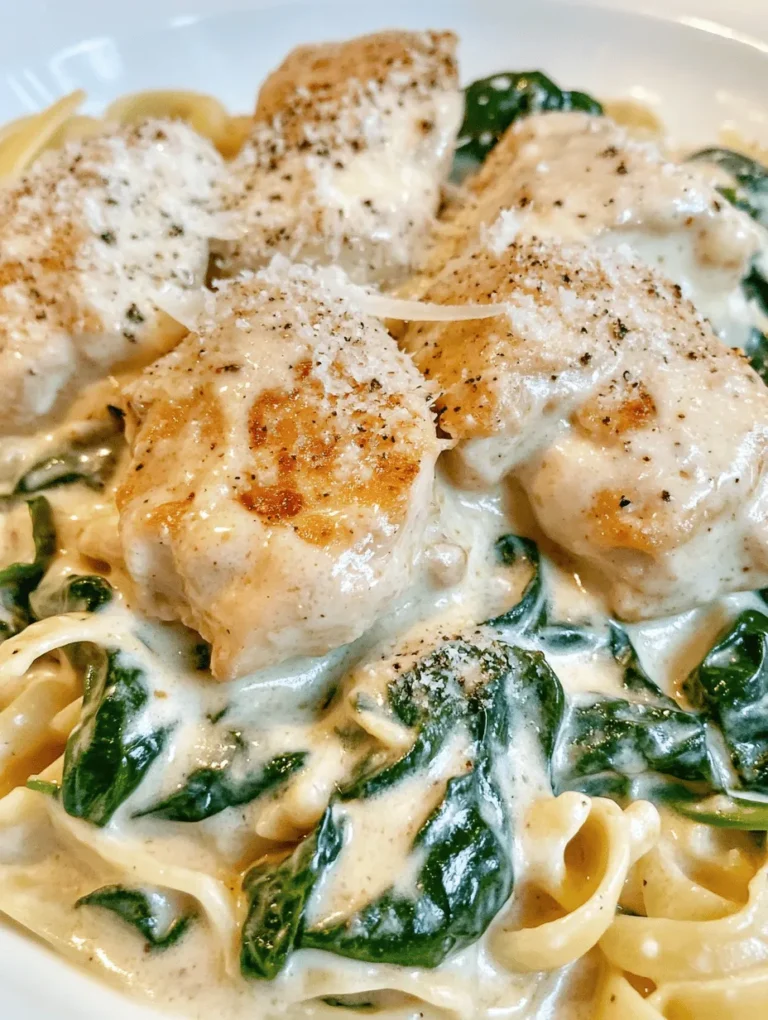 In today's fast-paced world, weeknight dinners can often feel rushed and uninspired, leaving many home cooks searching for quick meals that lack excitement. However, comfort food has the remarkable ability to transform your evening routine into a delightful culinary experience. One such dish that embodies the essence of comfort food is Creamy Garlic Chicken & Spinach. This satisfying meal beautifully combines the rich, aromatic flavors of garlic and creamy sauce with tender chicken and vibrant spinach, making it an irresistible choice for any night of the week.
