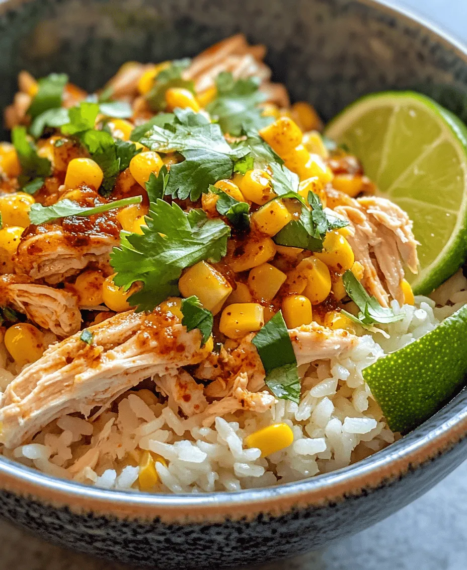In today’s fast-paced world, finding a meal that is both quick to prepare and bursting with flavor can feel like a daunting task. Enter the Easy Street Corn Chicken Rice Bowl—a delightful dish that combines convenience with taste, making it a perfect choice for busy weeknights or a satisfying lunch. This recipe is not only simple to execute but also showcases a vibrant array of flavors that appeal to both novice cooks and seasoned chefs alike. With just a handful of ingredients, you can whip up a bowl that’s hearty, nutritious, and sure to please the whole family.