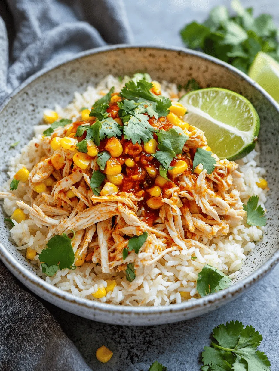 In today’s fast-paced world, finding a meal that is both quick to prepare and bursting with flavor can feel like a daunting task. Enter the Easy Street Corn Chicken Rice Bowl—a delightful dish that combines convenience with taste, making it a perfect choice for busy weeknights or a satisfying lunch. This recipe is not only simple to execute but also showcases a vibrant array of flavors that appeal to both novice cooks and seasoned chefs alike. With just a handful of ingredients, you can whip up a bowl that’s hearty, nutritious, and sure to please the whole family.