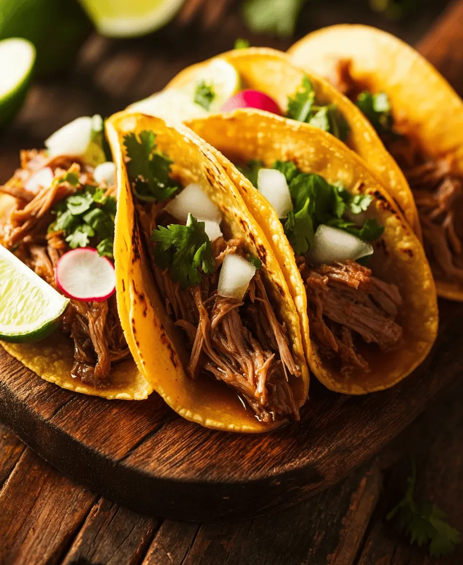 Birria tacos have taken the culinary world by storm, capturing the hearts and taste buds of food enthusiasts everywhere. A traditional Mexican dish, birria tacos are more than just a meal; they represent a rich cultural heritage that dates back centuries. Originating from the western state of Jalisco, Mexico, these tacos are often filled with tender, slow-cooked meat and served alongside a fragrant broth, known as consomé, for dipping. The interplay of savory flavors and textures creates an irresistible dining experience that has made birria tacos a staple in both restaurants and home kitchens.
