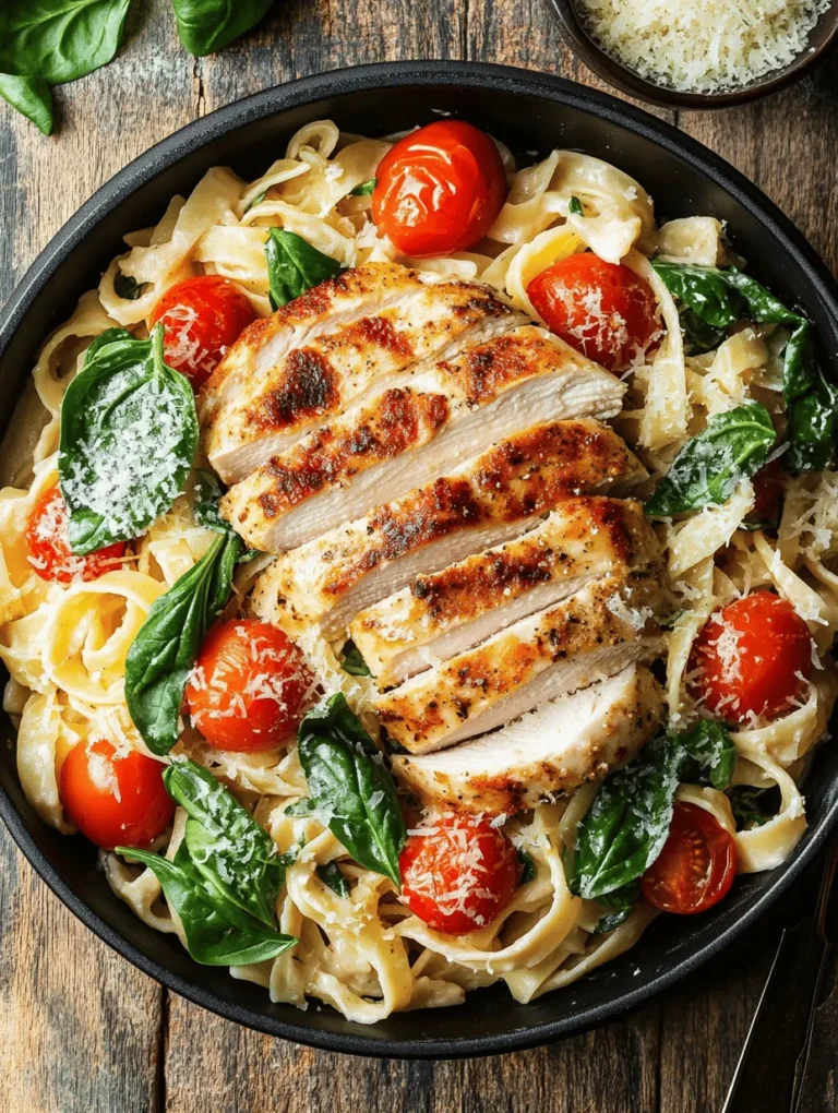 To truly appreciate Tuscan Chicken Pasta, it’s essential to understand the role of each ingredient in the recipe. Each component contributes not only to the flavor but also to the overall healthfulness of the dish.