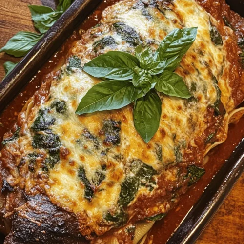 Delve into the heart of Italian cuisine with our Spinach & Ricotta Stuffed Shells Delight, a comforting dish perfect for family dinners or a cozy night in. This recipe marries the rich flavors of creamy ricotta and fresh spinach, enveloped in large pasta shells and baked to perfection with marinara sauce and melted mozzarella. As you savor each bite, you are not just indulging in a delicious meal but also partaking in a culinary tradition that has roots in Italian households for generations.