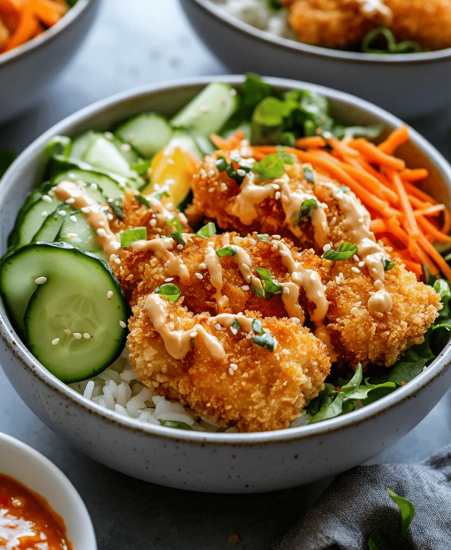 In the world of culinary delights, few dishes manage to capture the essence of flavor and texture as effectively as Bang Bang Chicken Bowls. This delectable fusion dish brings together crispy fried chicken, vibrant fresh vegetables, and a tangy, sweet-spicy sauce that promises to tantalize your taste buds. Whether you're a seasoned home cook or a novice in the kitchen, this recipe is designed to be both approachable and rewarding, making it an ideal choice for your next dinner gathering or weeknight meal.