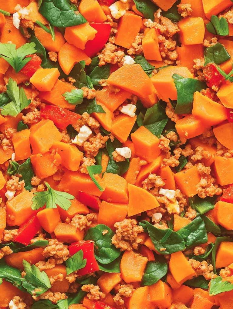 In today's fast-paced world, finding time to prepare a healthy, homemade meal can be a challenge. Enter the Ground Turkey Sweet Potato Skillet—a nutritious, one-pan dish that not only saves time but also delivers a burst of flavor and essential nutrients. This easy-to-make recipe combines the rich, savory taste of ground turkey with the natural sweetness of sweet potatoes, making it a perfect choice for health-conscious individuals and busy families alike.