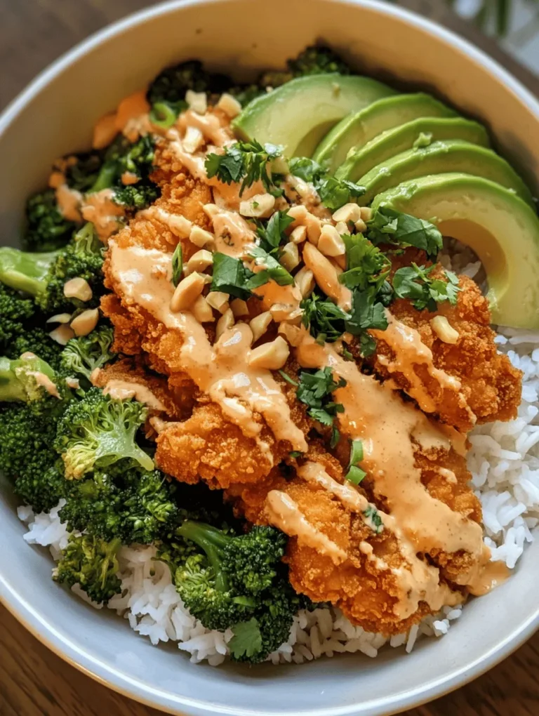 Are you ready to take your taste buds on an exciting journey? The Bang Bang Chicken Bowl is not just a meal; it's an experience bursting with vibrant flavors and textures. Originating from Asian cuisine, this dish has rapidly gained popularity for its perfect balance of spice, sweetness, and crunch. Diced, crispy chicken thighs are paired with fluffy jasmine rice, vibrant vegetables, and a creamy, spicy sauce that ties everything together. It’s a dish that not only satisfies your hunger but also delights your senses.