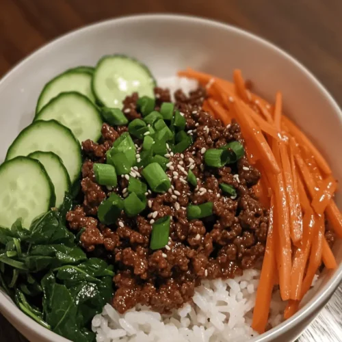 Korean cuisine is renowned for its vibrant flavors and comforting dishes that celebrate the harmony of taste and texture. One standout dish that captures this essence is the Korean Ground Beef Bowl. This delightful meal is a perfect embodiment of how simple ingredients can come together to create something truly delicious. The Korean Ground Beef Bowl is not only quick and easy to make, but it also showcases a balance of savory, sweet, and spicy flavors that will leave your taste buds dancing.