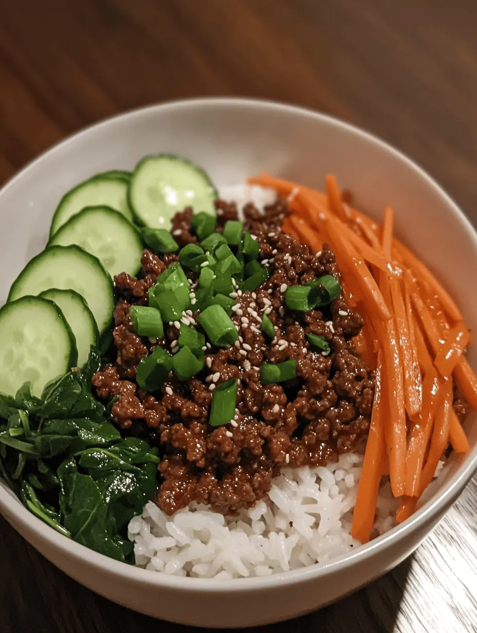 Korean cuisine is renowned for its vibrant flavors and comforting dishes that celebrate the harmony of taste and texture. One standout dish that captures this essence is the Korean Ground Beef Bowl. This delightful meal is a perfect embodiment of how simple ingredients can come together to create something truly delicious. The Korean Ground Beef Bowl is not only quick and easy to make, but it also showcases a balance of savory, sweet, and spicy flavors that will leave your taste buds dancing.