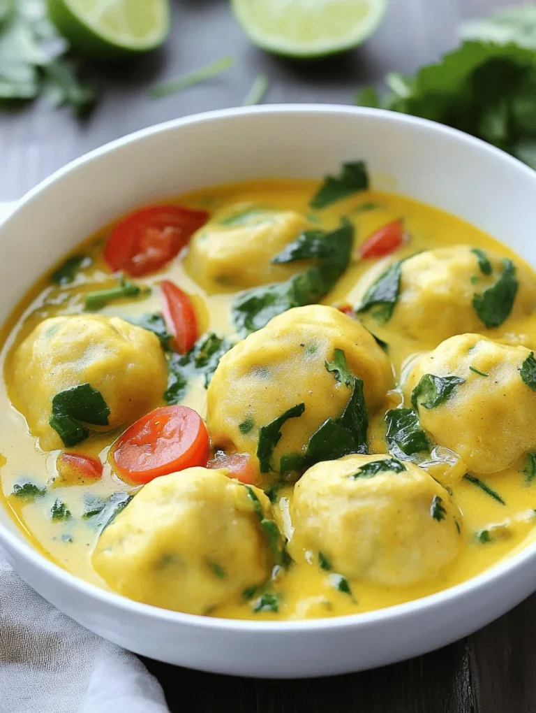 Curry dumpling soup is a delightful dish that brings warmth and comfort to the table, making it a favorite among lovers of Asian cuisine around the world. Originating from various culinary traditions, particularly in Southeast Asia, this soup harmoniously combines the rich flavors of curry with the heartiness of dumplings, creating a dish that is both satisfying and nourishing. The soup has evolved over time, with different regions infusing their unique spices and ingredients into the base recipe, making it a versatile choice for home cooks.
