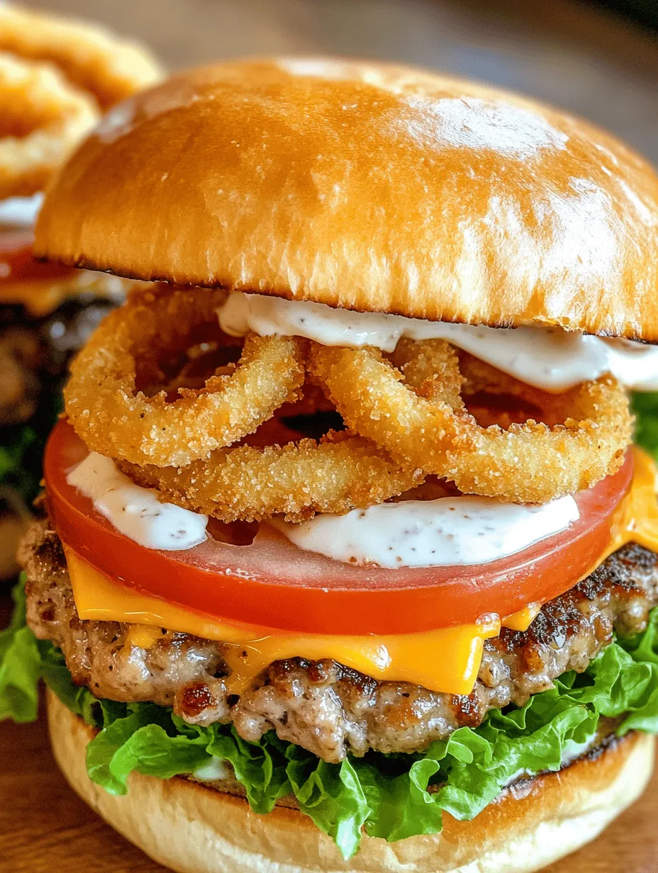 In the world of culinary delights, few meals can compete with the satisfaction of a homemade burger. The aroma that fills your kitchen as you cook, the thrill of crafting something delicious from scratch, and the ultimate joy of biting into your creation—all contribute to the burger's universal appeal. Whether you prefer beef, turkey, or chicken, burgers can be customized to suit every palate. Today, we are excited to introduce you to the Cheesy Ranch Delight, a chicken burger that elevates the traditional burger experience to new heights.