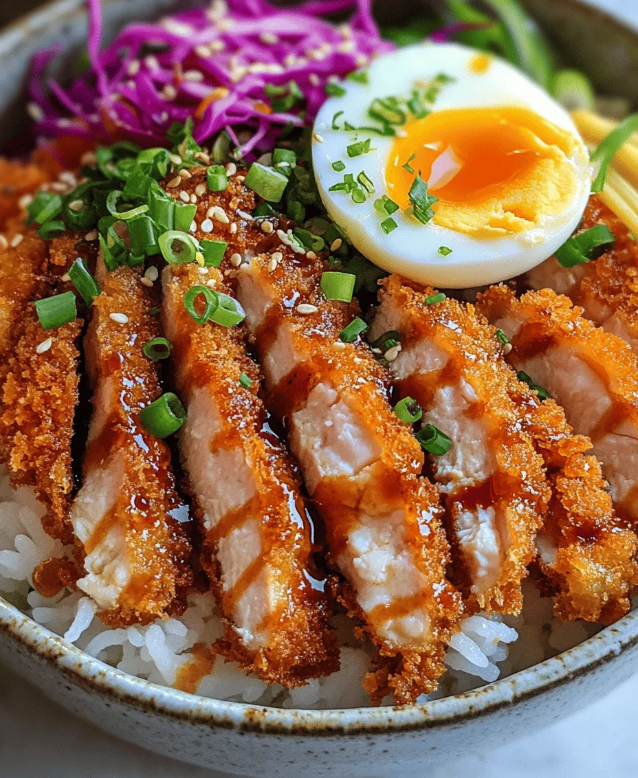 Katsu, a beloved dish in Japanese cuisine, has captured the hearts of food enthusiasts around the globe. This comforting meal, typically featuring breaded and fried meat, is synonymous with warmth and satisfaction. Among its many variations, Crispy Katsu Bowls stand out as a perfect harmony of flavors and textures, making them an ideal choice for any meal. The star of this dish, however, is the homemade Tonkatsu sauce, which elevates the Katsu from a simple fried dish to a culinary delight that tantalizes the taste buds.