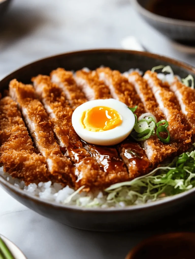Katsu, a beloved dish in Japanese cuisine, has captured the hearts of food enthusiasts around the globe. This comforting meal, typically featuring breaded and fried meat, is synonymous with warmth and satisfaction. Among its many variations, Crispy Katsu Bowls stand out as a perfect harmony of flavors and textures, making them an ideal choice for any meal. The star of this dish, however, is the homemade Tonkatsu sauce, which elevates the Katsu from a simple fried dish to a culinary delight that tantalizes the taste buds.