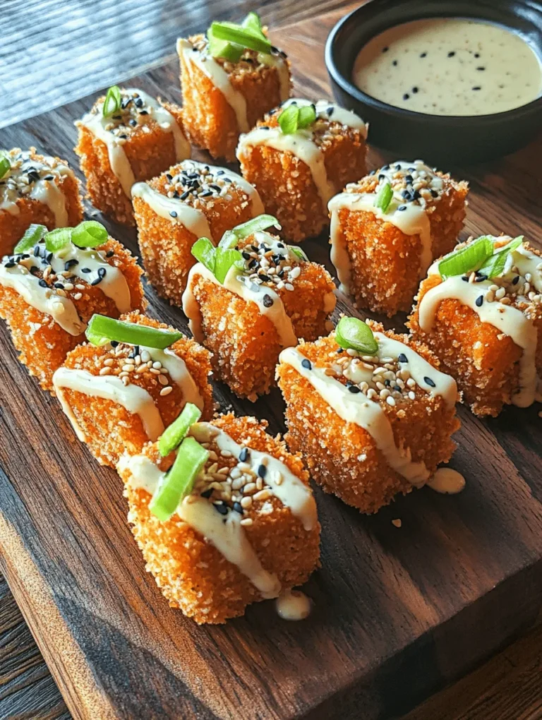 Are you ready to elevate your appetizer game with a dish that’s not only delicious but also nutritious? Introducing Crispy Bang Bang Salmon Bites, a tantalizing recipe that brings together the rich flavors of salmon with the irresistible crunch of crispy breading. This dish has gained immense popularity in recent years, appealing to food lovers who appreciate the combination of taste and health. Not only do these bites make for a fantastic starter at gatherings, but they also serve as a perfect snack or a satisfying main dish for family meals.