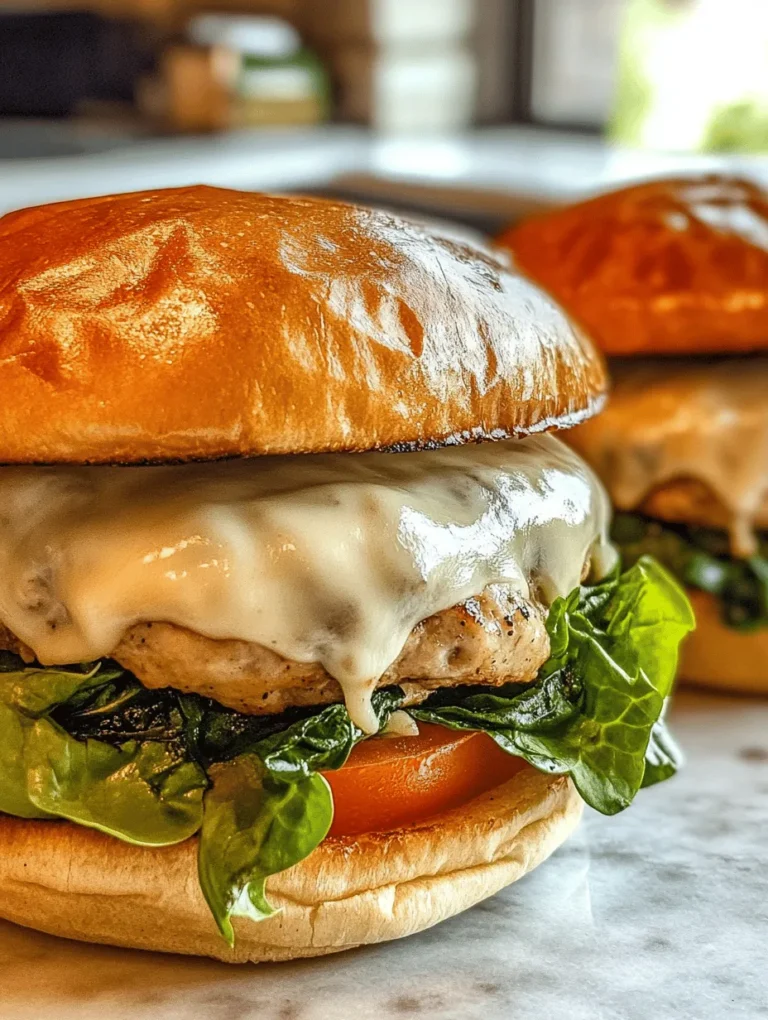 In recent years, there has been a notable shift in the way we approach meal preparation, particularly when it comes to burgers. The growing popularity of healthier alternatives is evident as more individuals and families seek options that not only satisfy their cravings but also align with their health-conscious choices. One such delightful option is the White Cheddar and Spinach Chicken Burger. This recipe stands out not just for its nutrition but also for its incredible flavor profile, making it a perfect choice for anyone looking to enjoy a burger without the heaviness that typically accompanies traditional beef patties.