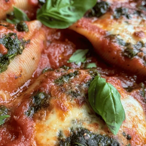 If you're on the hunt for a delicious and comforting dish that's not only easy to prepare but also packed with nutritious ingredients, look no further than Easy Spinach and Ricotta Stuffed Shells. This delightful recipe combines the robust flavors of ricotta cheese with the earthy goodness of spinach, all encased in tender jumbo pasta shells. It's a dish that marries taste and health, making it a perfect addition to your weekly meal rotation.