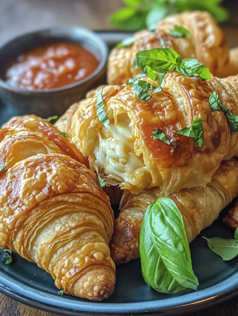 Before diving into the preparation steps, it's crucial to understand the key ingredients that will contribute to the flavor and texture of your Mozzarella Pepperoni Croissant Rolls. Each component plays a vital role in ensuring that your rolls come out deliciously satisfying.