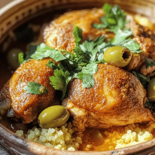 Moroccan cuisine is a vibrant tapestry of flavors, colors, and aromas that reflect the rich history and diverse cultures of the region. With its unique blend of spices, fresh herbs, and an emphasis on slow cooking, Moroccan dishes are known for their warm and inviting flavors that transport you to the bustling markets of Marrakech. One dish that embodies this culinary tradition is the Citrus Infused Chicken Tagine with Olives and Lemons, a delightful meal that brings together the tangy zest of citrus, the savory depth of spices, and the earthy goodness of olives.