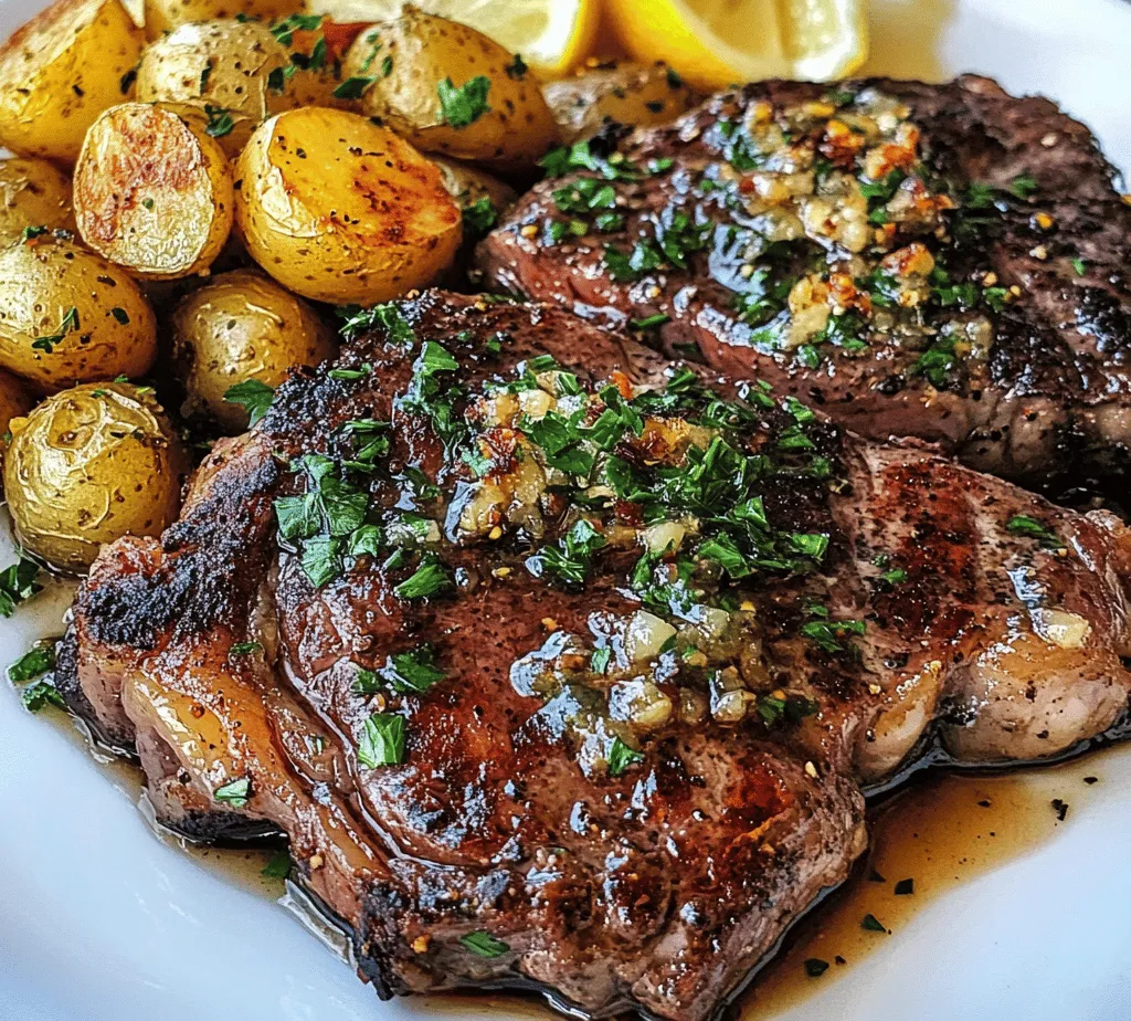 There’s something utterly satisfying about a well-cooked steak paired with crispy, golden potatoes, all bathed in a rich, buttery garlic sauce. Garlic Butter Steak and Potatoes is not just a meal; it’s an experience that brings comfort and indulgence to the dining table. This recipe is perfect for anyone looking to impress guests or simply treat themselves to a lavish dinner at home.
