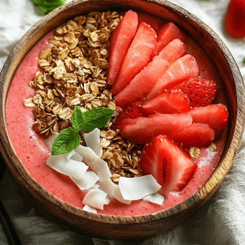 The concept of smoothie bowls has surged in popularity in recent years, becoming a staple in trendy cafes and health-focused eateries. But where did the idea originate? Smoothie bowls have roots in the traditional smoothie but take it a step further by offering a thicker consistency that allows for creative toppings. Unlike standard smoothies, which are typically sipped through a straw, smoothie bowls are made to be enjoyed with a spoon, encouraging a more interactive eating experience.