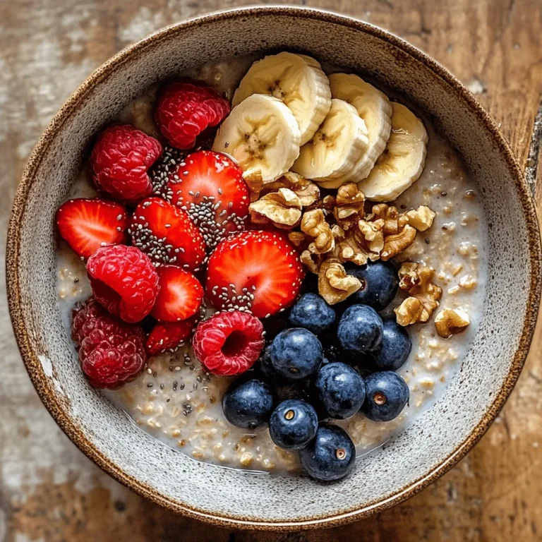 In the world of nourishing breakfast options, barley porridge stands out as a wholesome, hearty choice that promises to kick-start your day with energy and vitality. This comforting dish, often overlooked in favor of more popular grains like oats or rice, is making a comeback as health-conscious eaters rediscover the benefits of barley. Rich in fiber and packed with essential nutrients, barley porridge not only satisfies your hunger but also supports your overall well-being.