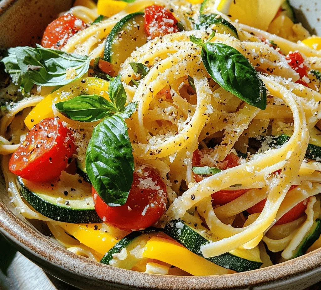 As the seasons shift and summer blooms in full swing, our culinary cravings turn towards fresh, vibrant ingredients that embody the beauty and bounty of the outdoors. One such dish that perfectly captures this essence is the Sunny Garden Delight Pasta. This delightful recipe showcases a medley of colorful vegetables, making it not just a feast for the palate but also a visual delight. With its bright hues and fresh flavors, this pasta dish invites you to savor the joys of summer through every bite.
