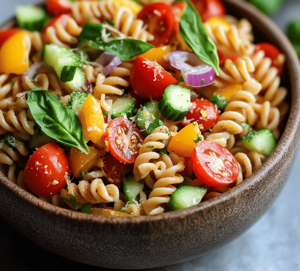 Whole wheat pasta is not just a trendy ingredient; it's a wholesome choice that enriches your dish with numerous health benefits. This type of pasta retains the bran and germ of the wheat, which means it is higher in fiber and protein compared to its refined counterparts. The nutty flavor and firmer texture of whole wheat pasta not only enhance the overall taste of your salad but also contribute to a feeling of fullness, making it an excellent choice for those looking to maintain a balanced diet.