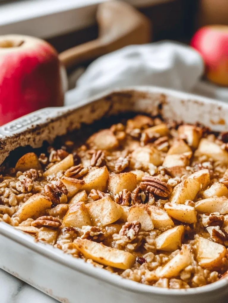 When it comes to breakfast, it’s often said that it’s the most important meal of the day. A nutritious breakfast not only kick-starts your metabolism but also provides the fuel your body needs to tackle the day ahead. Among the myriad of breakfast options out there, the Irresistible Healthy Apple Oatmeal Breakfast Bake stands out as a delicious and wholesome choice that caters to health-conscious individuals and families alike.