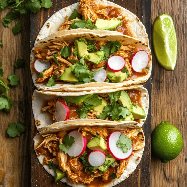 Chicken Tinga Tacos have carved a special niche in the vibrant tapestry of Mexican cuisine, celebrated for their bold flavors and comforting textures. These tacos offer a delightful combination of shredded chicken simmered in a smoky, slightly spicy sauce made from chipotle peppers and tomatoes, making them a popular choice among taco enthusiasts both in Mexico and abroad. The dish is not only a testament to the rich culinary heritage of Mexico but also showcases the ability of simple ingredients to create a complex and satisfying meal.