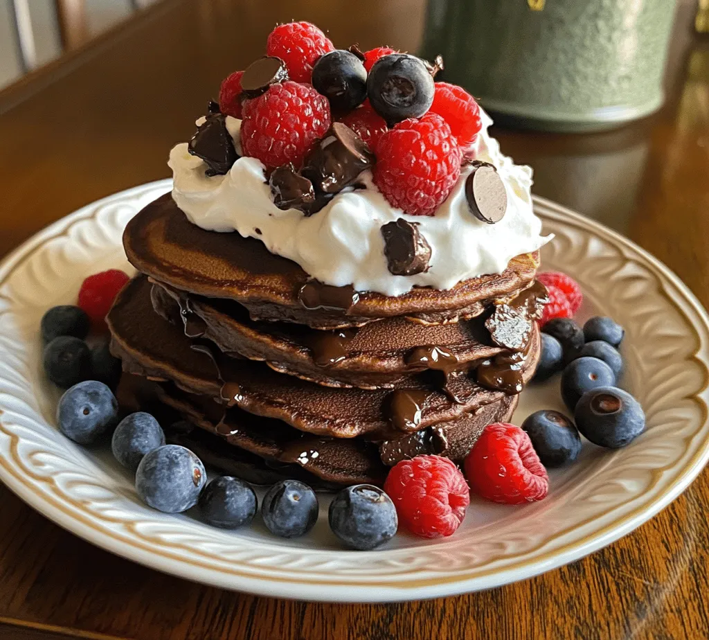 There’s something truly magical about starting your day with a plate of warm, fluffy chocolate pancakes. The allure of chocolate pancakes transcends age and time, captivating both children and adults alike. Imagine sinking your fork into a stack of rich, gooey chocolate goodness, each bite delivering a symphony of flavors that dance on your taste buds. Not only do they make for an indulgent breakfast, but they also present an opportunity to elevate your morning routine into a delightful ritual.