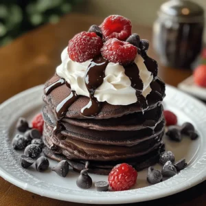 There’s something truly magical about starting your day with a plate of warm, fluffy chocolate pancakes. The allure of chocolate pancakes transcends age and time, captivating both children and adults alike. Imagine sinking your fork into a stack of rich, gooey chocolate goodness, each bite delivering a symphony of flavors that dance on your taste buds. Not only do they make for an indulgent breakfast, but they also present an opportunity to elevate your morning routine into a delightful ritual.