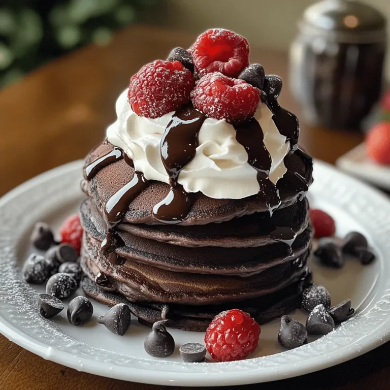 There’s something truly magical about starting your day with a plate of warm, fluffy chocolate pancakes. The allure of chocolate pancakes transcends age and time, captivating both children and adults alike. Imagine sinking your fork into a stack of rich, gooey chocolate goodness, each bite delivering a symphony of flavors that dance on your taste buds. Not only do they make for an indulgent breakfast, but they also present an opportunity to elevate your morning routine into a delightful ritual.
