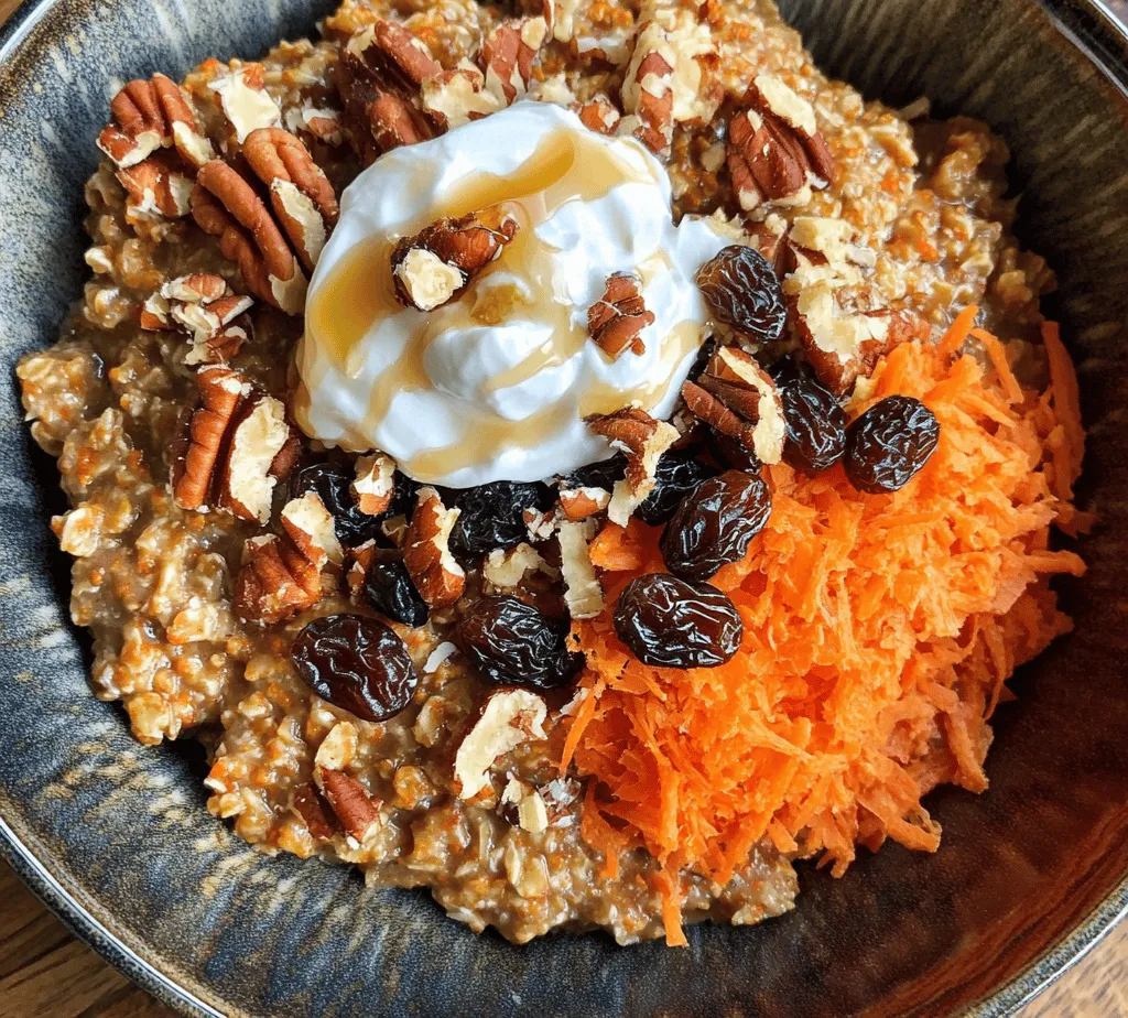 Mornings can often feel rushed, leaving little time to prepare a nutritious meal that also satisfies our taste buds. Enter the Carrot Cake Oatmeal Delight: a scrumptious breakfast option that cleverly marries the beloved flavors of traditional carrot cake with the wholesome goodness of oatmeal. This delightful dish not only promises to kickstart your day but also offers a host of health benefits that make it a perfect choice for various dietary preferences, including dairy-free options.