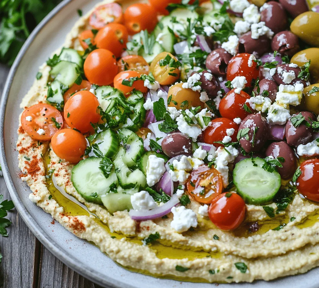 Hummus, a creamy and nutritious dip made primarily from chickpeas, has become a beloved staple in kitchens around the world. Originating from the Mediterranean region, this versatile dish is celebrated not only for its rich flavor but also for its incredible health benefits. In this article, we will delve into the delightful world of Greek Style Loaded Hummus, a vibrant twist on the classic recipe that elevates hummus to new heights with fresh toppings and bold flavors.