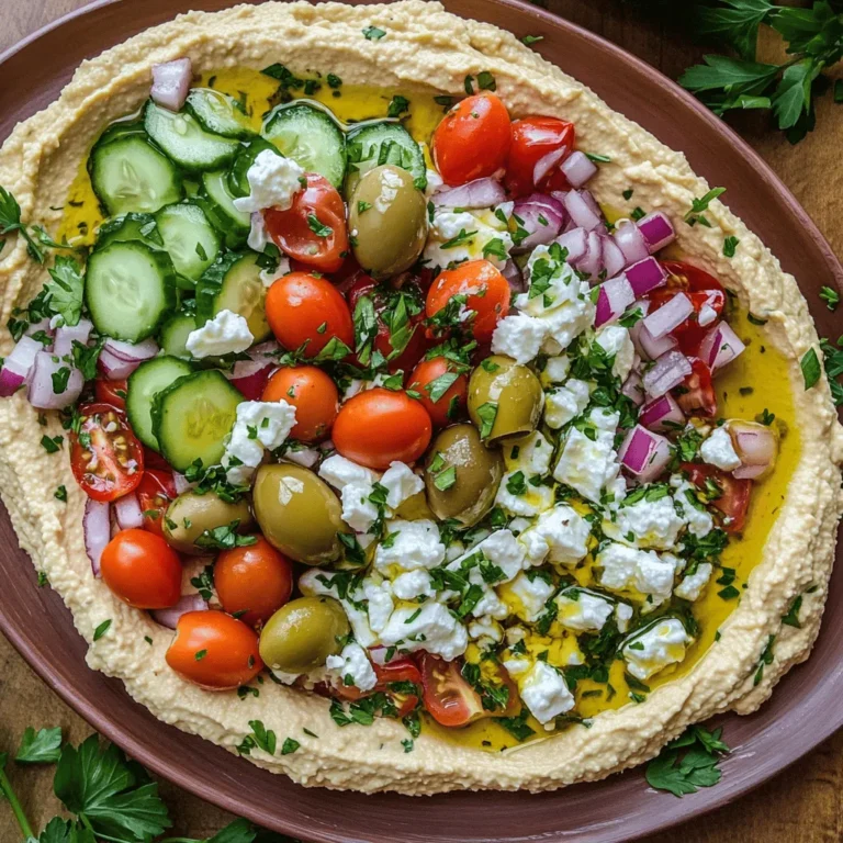 Hummus, a creamy and nutritious dip made primarily from chickpeas, has become a beloved staple in kitchens around the world. Originating from the Mediterranean region, this versatile dish is celebrated not only for its rich flavor but also for its incredible health benefits. In this article, we will delve into the delightful world of Greek Style Loaded Hummus, a vibrant twist on the classic recipe that elevates hummus to new heights with fresh toppings and bold flavors.