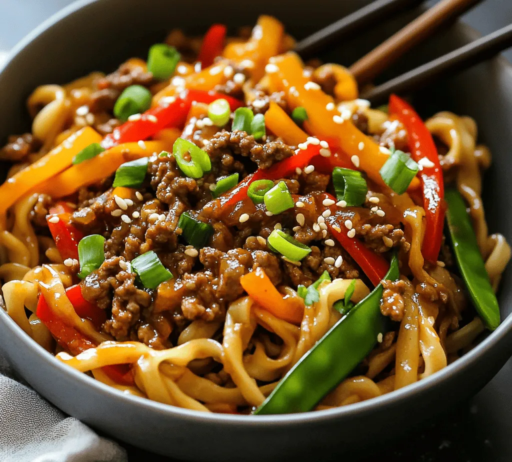 Exploring the rich flavors of Mongolian cuisine, this Stunning Mongolian Ground Beef Noodles recipe brings an easy and delightful dinner option to your table. With its combination of savory sauces, tender ground beef, and crisp vegetables, this dish is not only quick to prepare but also packed with vibrant flavors that will satisfy your taste buds. In this article, we will delve into the details of this recipe, including its cultural significance, preparation steps, and variations to suit different preferences.