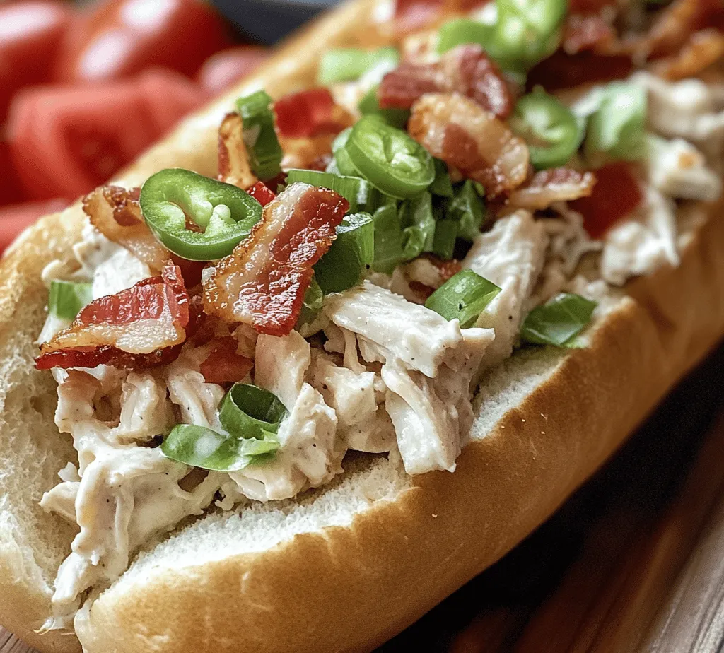 Sandwiches and subs are a beloved staple in many cuisines around the world. From classic deli sandwiches to gourmet subs loaded with flavorful ingredients, these handheld meals offer endless possibilities for personalization and satisfaction. Among the myriad options, the Chopped Chicken Bacon Ranch Sub stands out as a delightful and hearty choice, perfect for lunch or dinner. This sub is more than just a meal; it’s a flavor-packed experience that combines the savory richness of chicken and bacon with the creamy tang of ranch dressing.